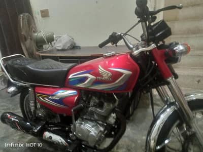 Honda cg 125cc 2022 model October may registered ha