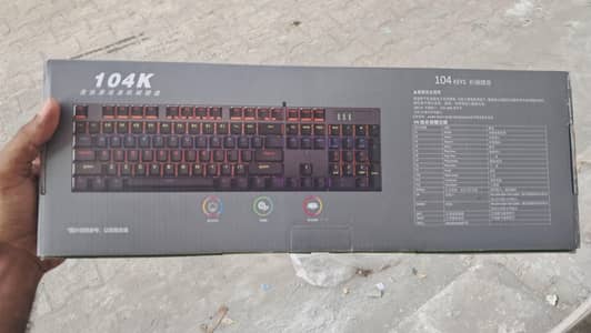 Mechanical keyboard 104k model