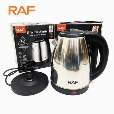 RAF Electric Kettle 2.0 Litre Stainless Steel (Brand New)