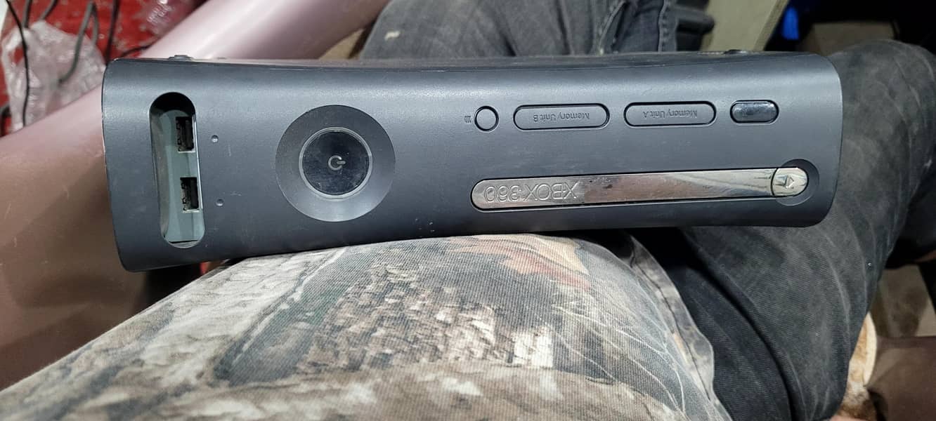 xbox with controller 1
