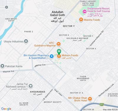 Reserve A Residential Plot Now In Gulshan-E-Maymar - Sector Z