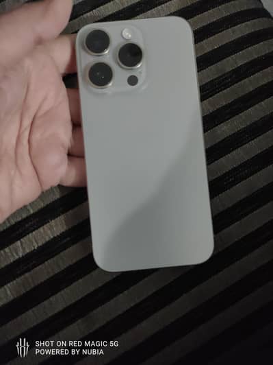 Apple iPhone 15 Pro PTA Natural Titanium