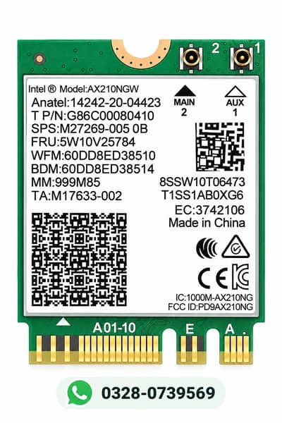 INTEL AX210 WIFI CARD