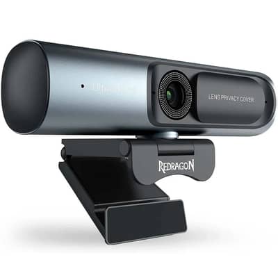 Redragon GW911 CYBERLENS 4K Ultra HD Noise-Cancelling Webcam
