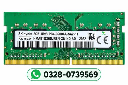 8GB DDR4 3200MHz LAPTOP RAM