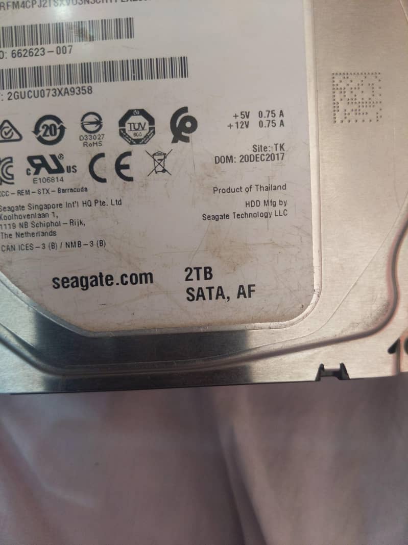 Seagate 2 TB Hard 2