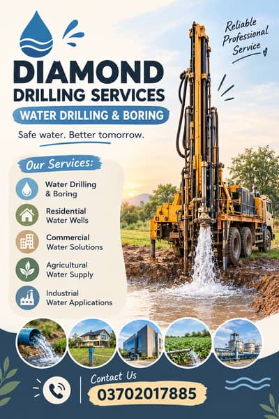 Boring | water boring | water boring services | Earthing | boring wor
