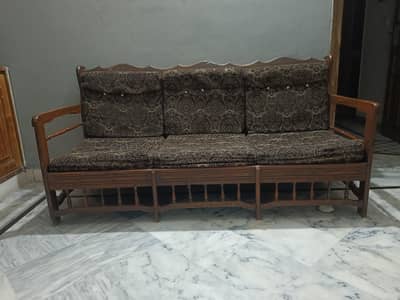 5 Seater sheshum wood sofa set