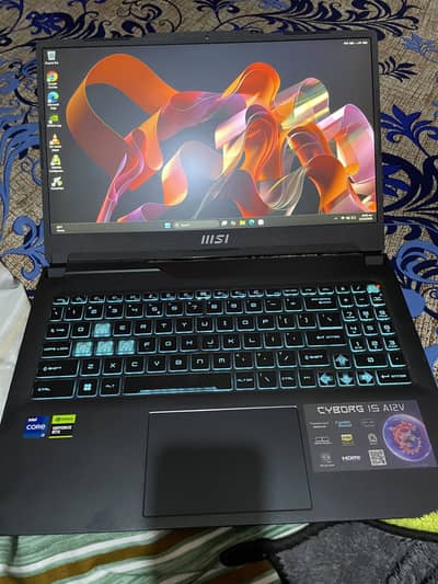 Msi Gaming Laptop i7 12650H Rtx 4060