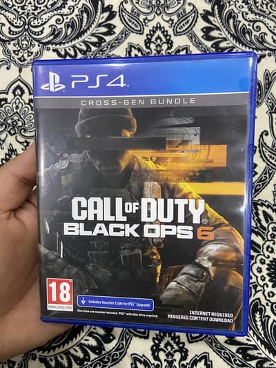 Call of Duty Black Ops 6 PS4 Original Disc – Excellent Condition