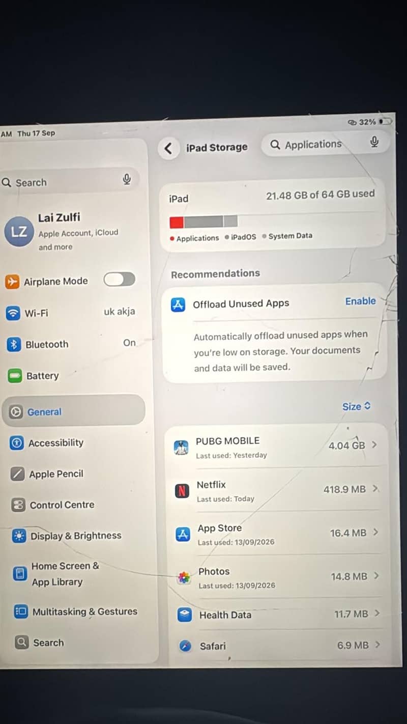 iPad 9 generation 64gb 6