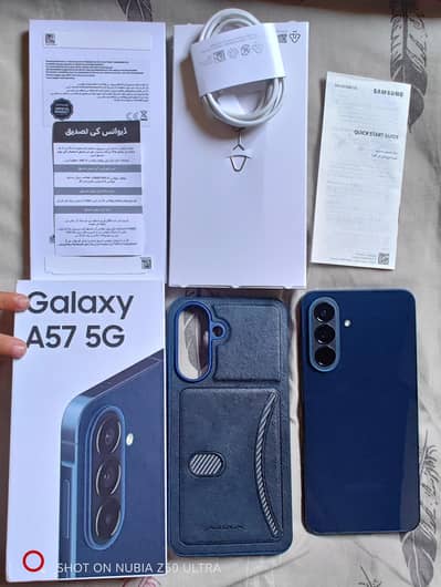 Samsung A57 5G Dual physical SIM Official pta 12+12/256(Need Cash