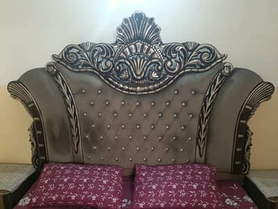 Complete Bedroom Set for Sale – Bed, Dressing & 2 Side Tables