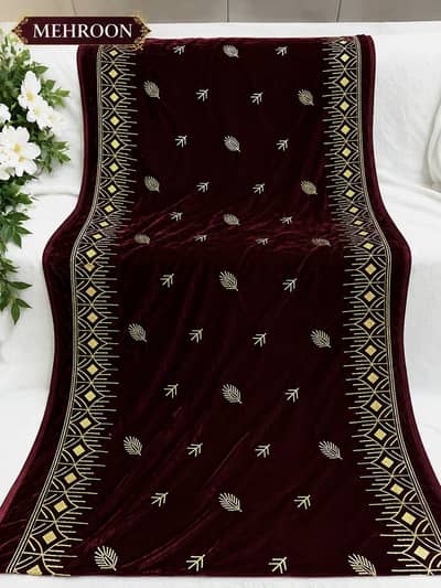 velvet shawl