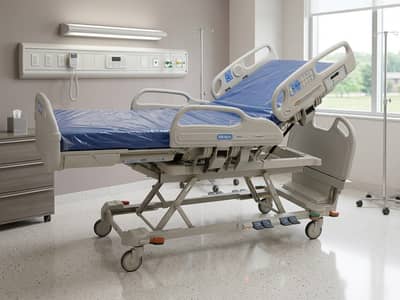 Patient electric bed Hill room Varsha care 7 function USA complete Se