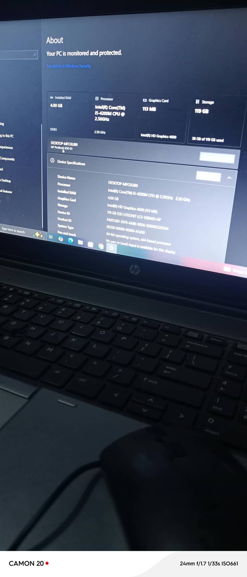 Core i5 3rd generation 1