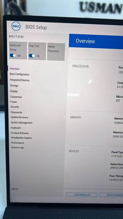 Dell XPS 17 9720 | Core i7 12th Gen | RTX 3060 | 16GB | 1TB SSD