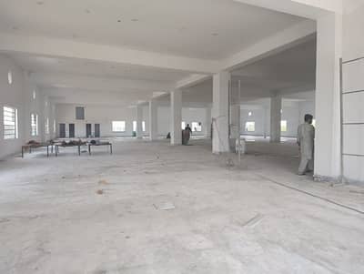 VIP BRAND NEW INDUSTRIAL FACTORY AVAILABLE FOR RENT Premium 4 Kanal Double-Story Factory | 34,000 Sq. Ft. Covered Area
