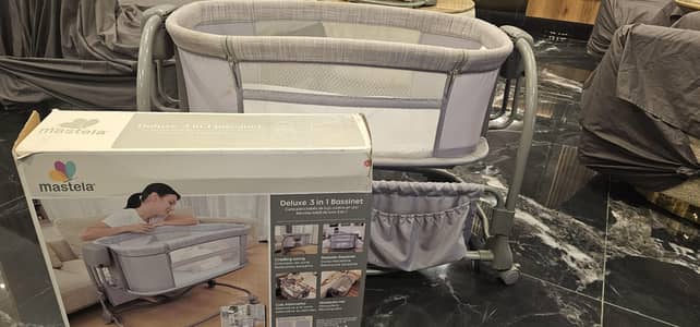 mastela deluxe 3 in on bassinet