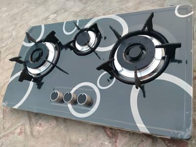 IMPOTAD AUTO KITCHEN GAS STOVE HOB LPG NG CHULHA (AIR HOOD)03114083583