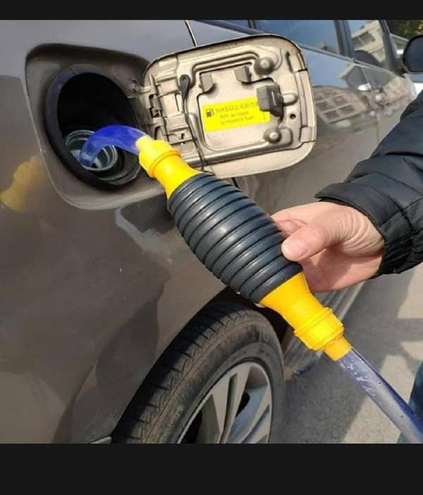 T  Upgraded Liquid Transfer Manual Fuel Pump Durable Portable Petrol Diesel Manual Hand Tools Liquid Water Transfer Pump Manual Portable Pump