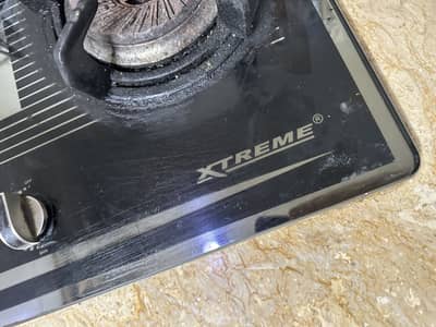 Original thick glass stove for sale