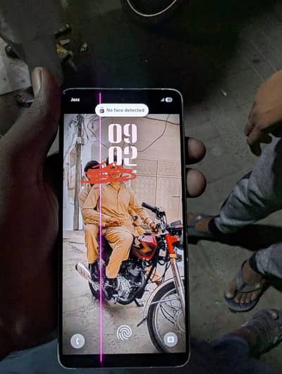 Samsung a73 5g 100% original panel only 1 line