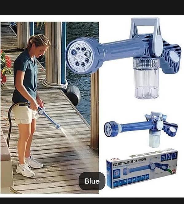 T  New Ez Jet Water Soap Cannon Dispenser Pump Spray Car/Bike Washer