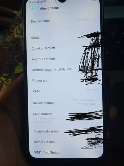 OPPO A1k