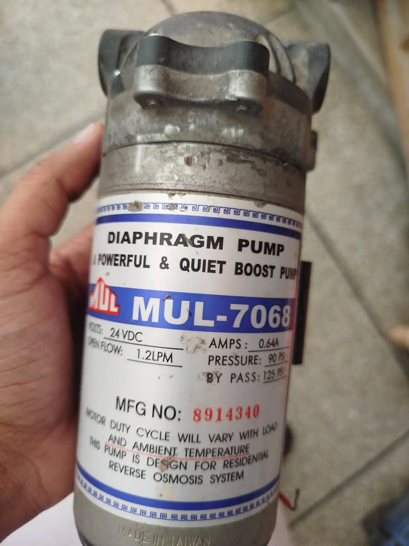 RO booster pump 1