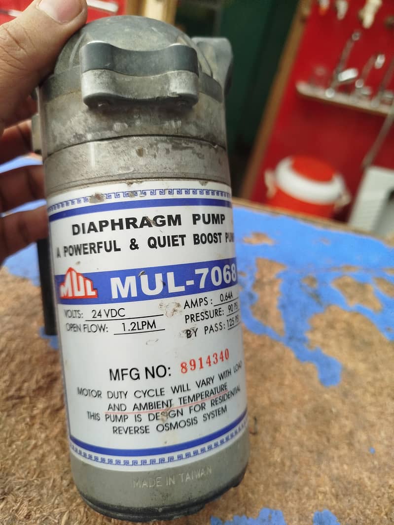 RO booster pump 3