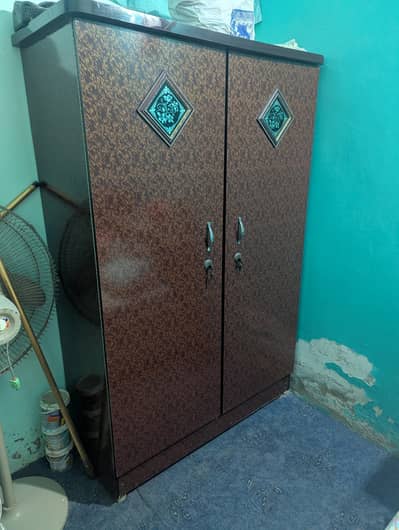 2-Door Cupboard for Sale – Spacious Storage Cabinet
