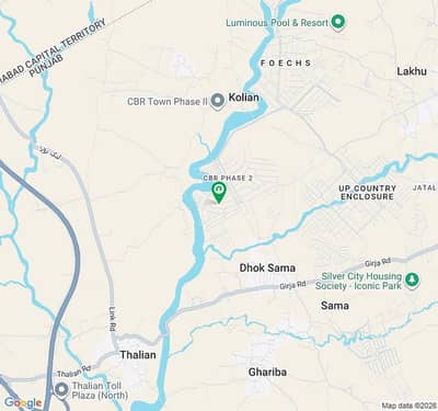 1 Kanal Cbr Town Phase 2 Block D Islamabad Plot For Sale