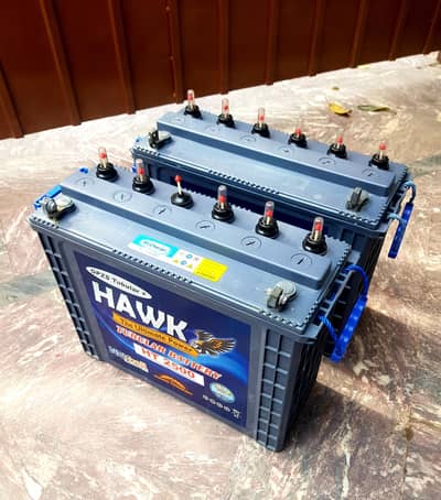 Hawk HT 2500 Tall Tubular Battery | 1.5 Years Used | Excellent Backup