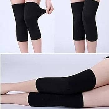 T  2 Pcs Unisex Knee Warmer Straps Wool Stuff, Knee Pads Brace Leg Warmer adjustable for men for women, Outdoor Sports Elastic Banadage Woolen Guard Protector Leggings Breathable Band