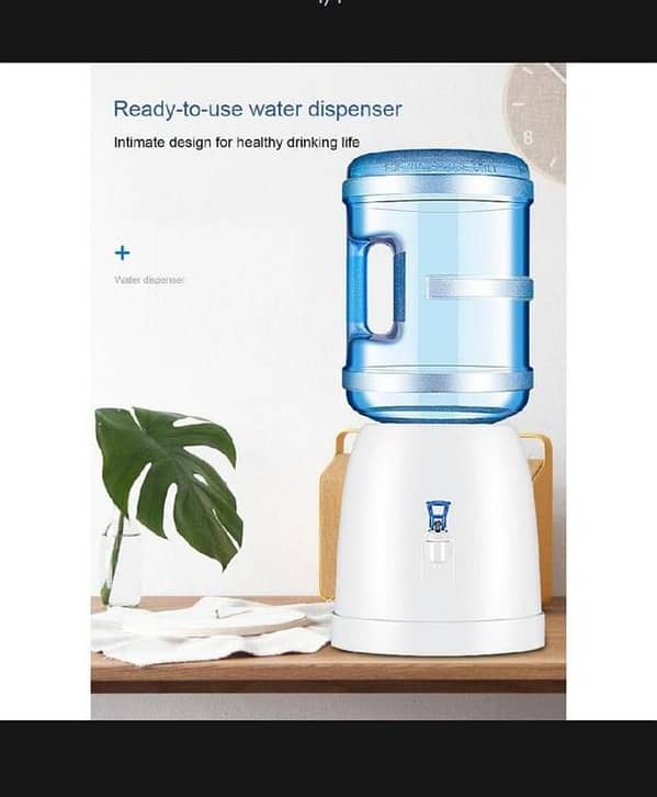 T  Non Electric High Quality Portable Water Dispenser Table Top Counter Bottle Water Bucket Water Jug Water Drinking Fountains