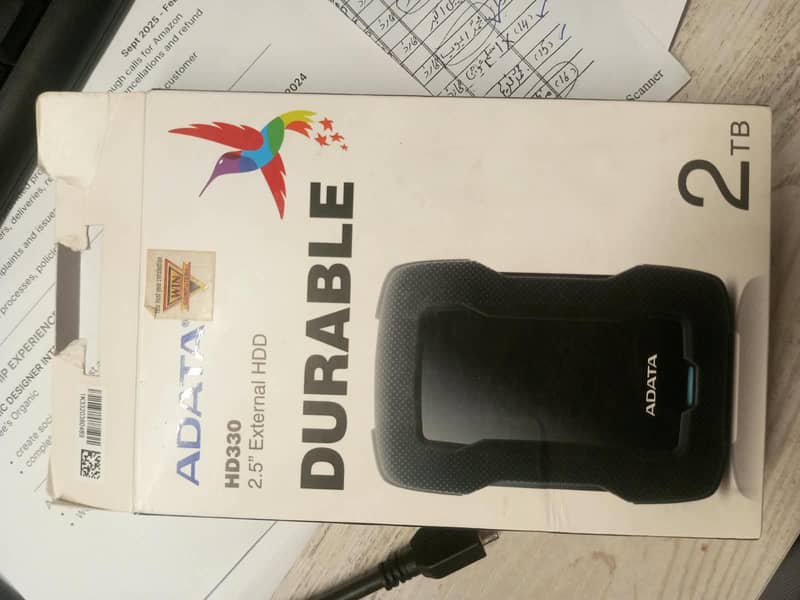 2TB Adata External Harddrive 1