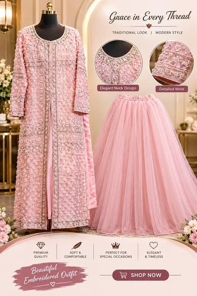 Hand made maxiMaxi / bridal maxi / wedding wear and party wear dress