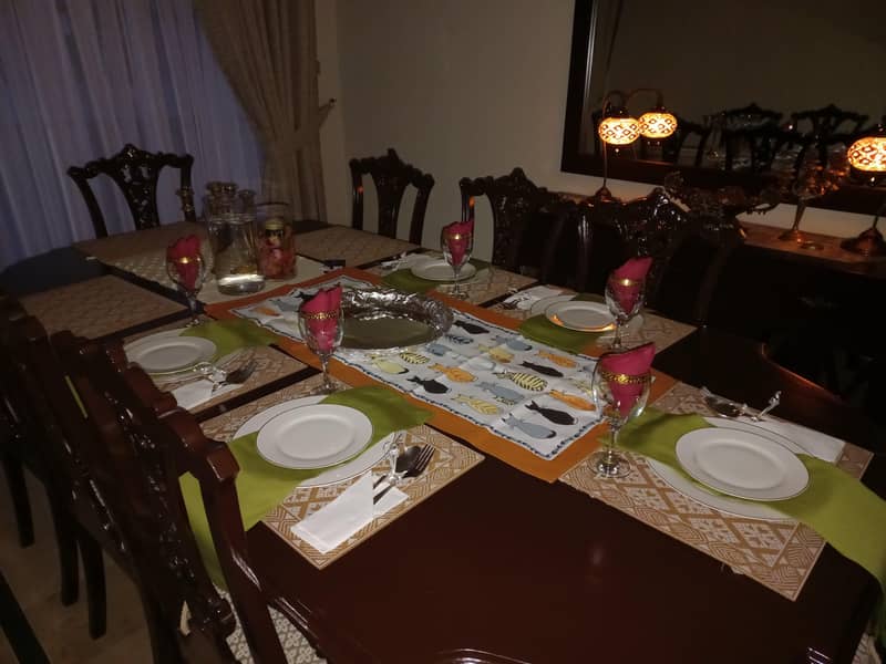Dining Table 8 Seater 4
