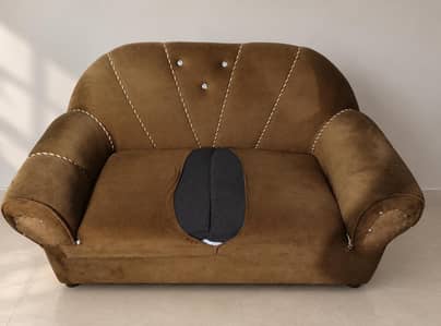 Brown 2-Seater Sofa for Sale – Affordable Price