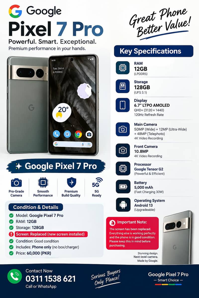 Google Pixel 7 Pro 0
