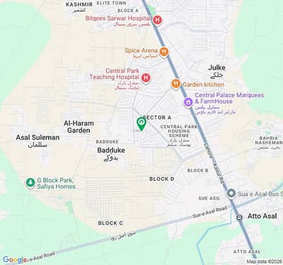 10 Marla House For Sale In Central Park Housing G-Block Scheme Lahore Ferozpur Road.
