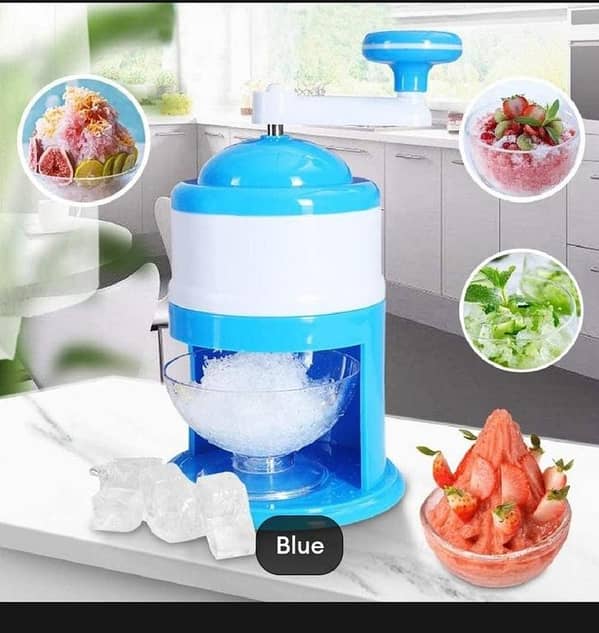 T  Household Easy Ice Shaver Crusher Portable Gola Ganda Maker Handheld Snow Manual Crushing Ice Smoothie Machine Multifunction DIY Ice Machine.
