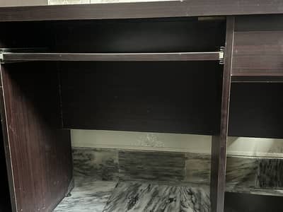 Chair with table