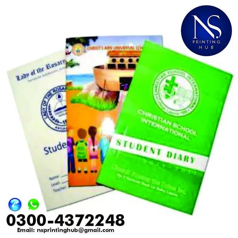 printing services, diary, shirts, cap, vinyl sticker, flyer, catalogue 11