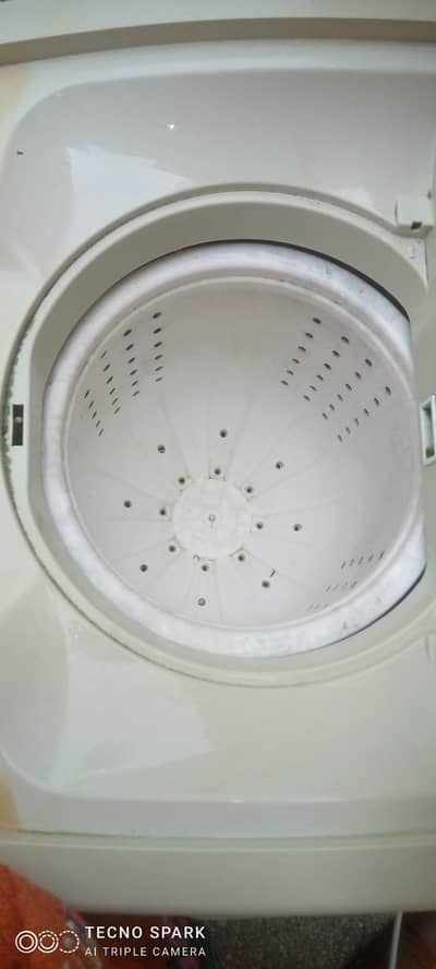 Washing machine with Kenwood spin dryer and mini turbo machine