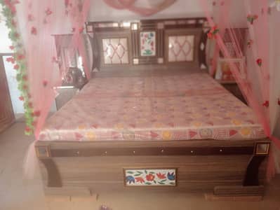 Brand new bedset with new mattress dura foam