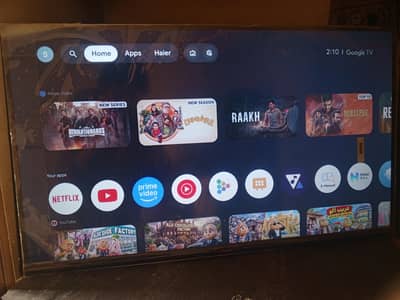 Haier Google TV 4k  "32 inch" For Urgent Sell.