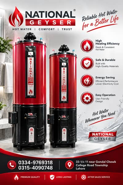 national geyser/electrical geyser/gass geyser/25L /35L/55 Litter