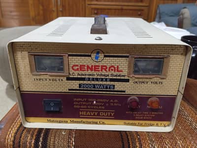 General 2000 watt stabilizer